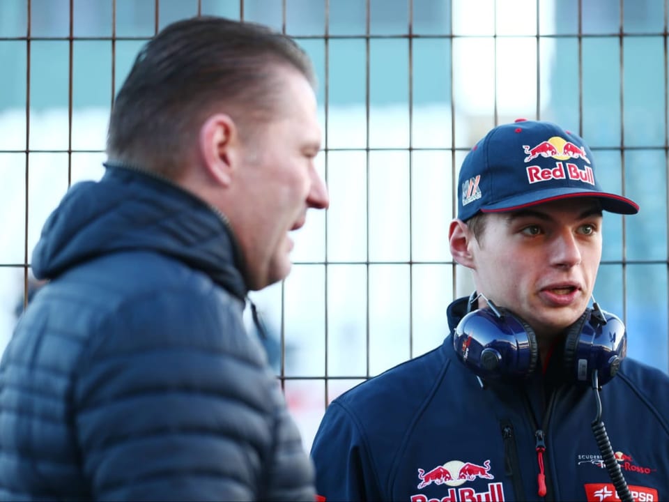 Jos und Max Verstappen