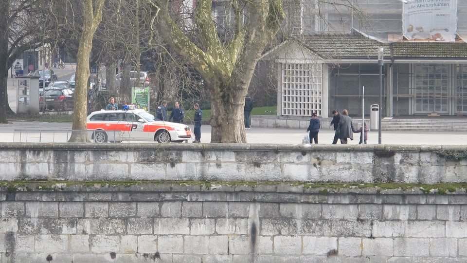 Polizeipräsenz in Solothurner Vorstadt zeigt Wirkung (Bähram Alagheband, 08.04.2013)