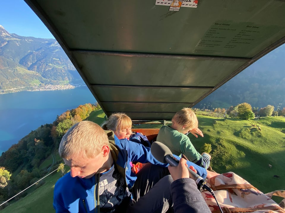 Bild aus der Seilbahn