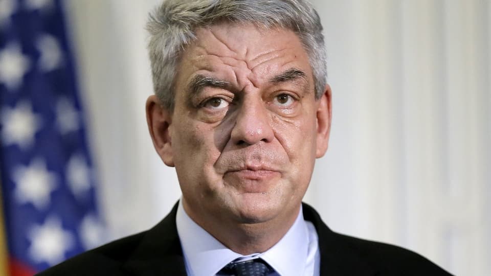 Rumänischer Regierungschef Mihai Tudose tritt zurück