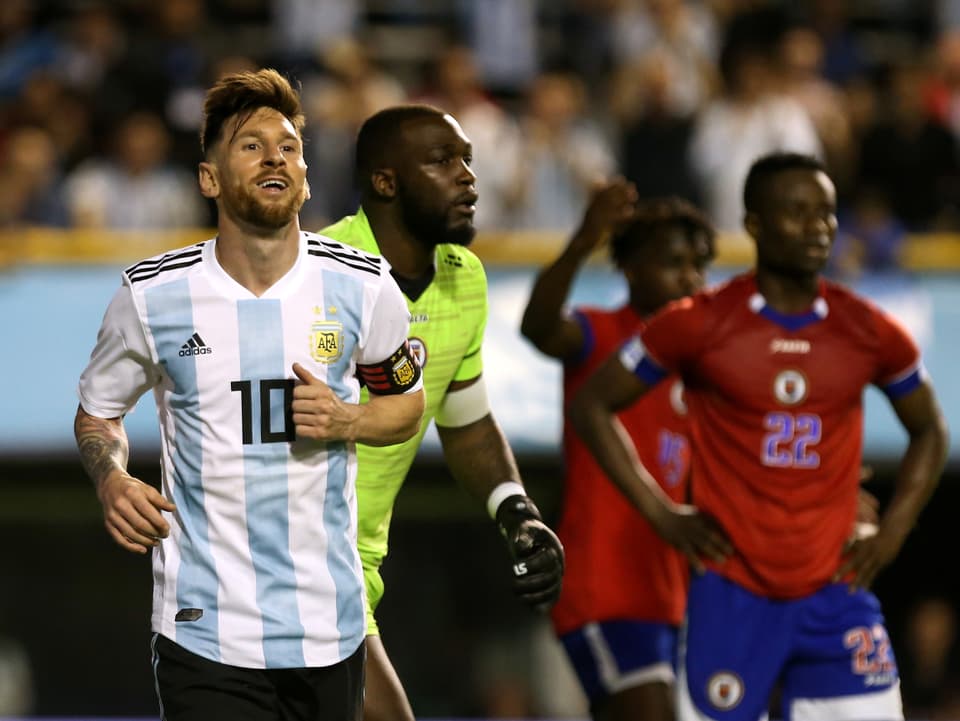 Argentiniens Superstar Lionel Messi.