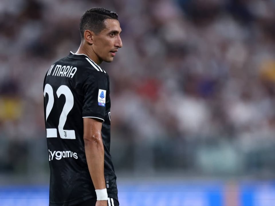 Weiss, wie der Gegner tickt Di Maria im Juve-Trikot
