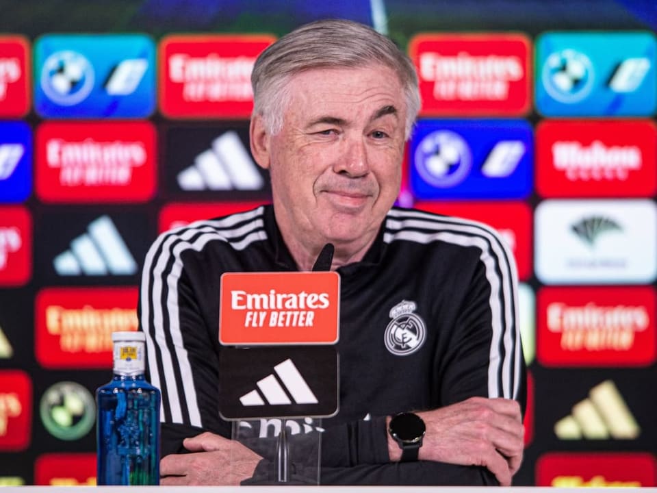 Real-Trainer Carlo Ancelotti.