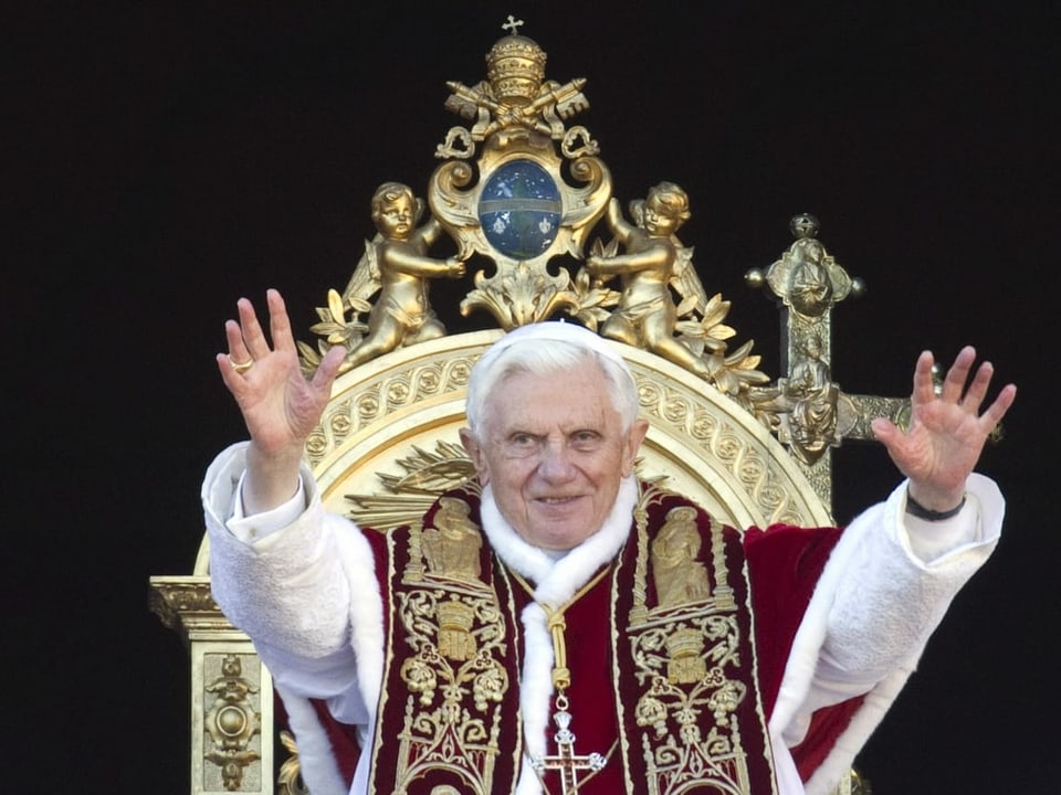 Bild vom Papst Benedikt XVI.