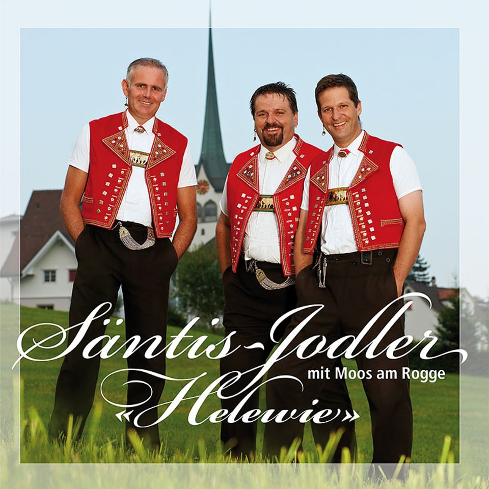 Edi Tanner, Ueli Koller und Ivo Streule auf dem CD-Cover «Helewie».