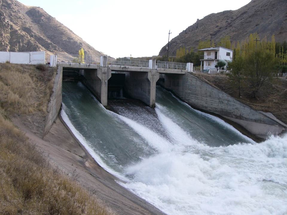 Wasserreservoir bei Kirov.