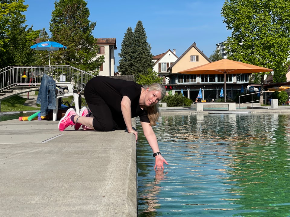 Die Aquafit-Leiterin im Porträt