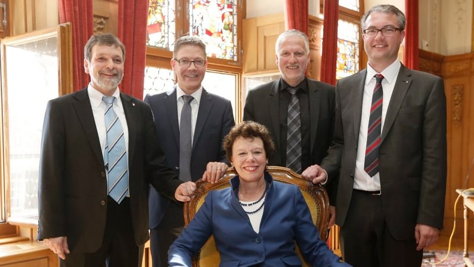 Gruppenbild der neuen Solothurner Regierung