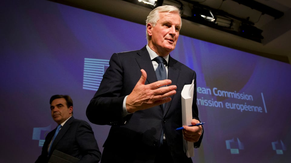 Brexit-Unterhändler der EU Michel Barnier 