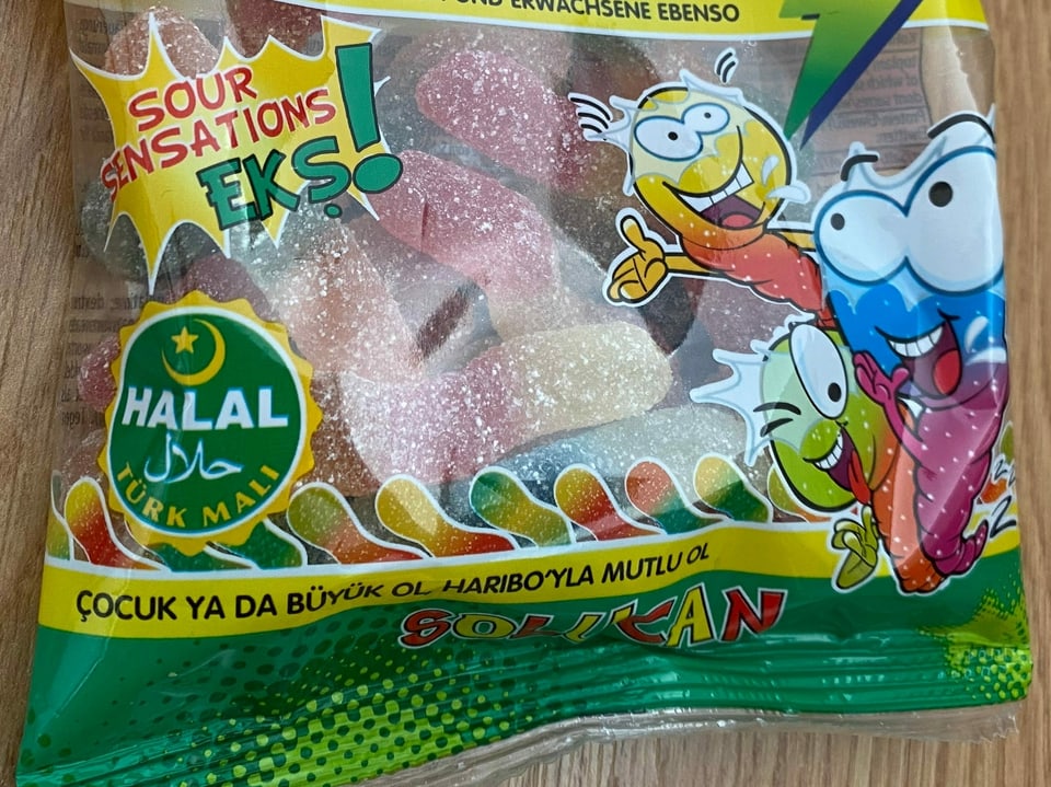 Hallal Gummibärchern