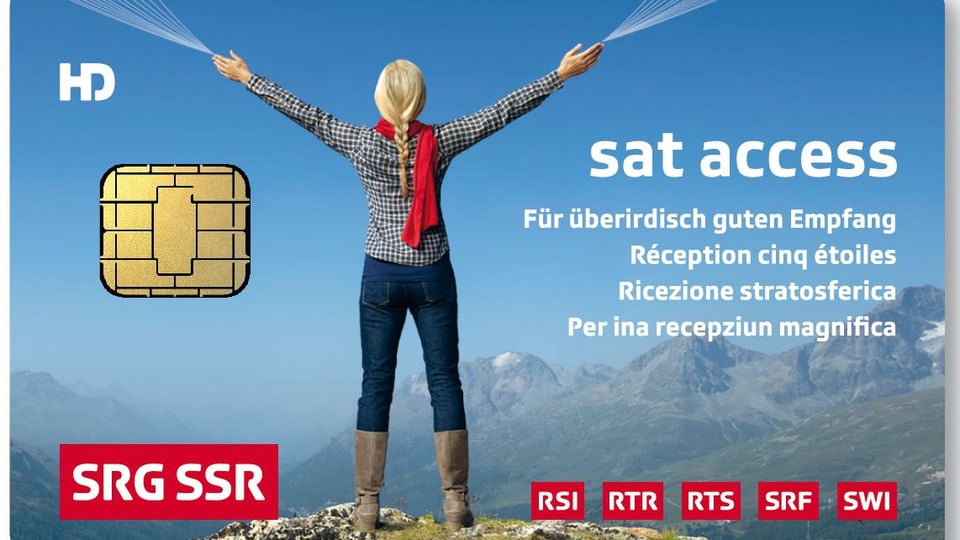 Wo kann man die Sat-Access-Karte bestellen? - Hallo SRF! - SRF