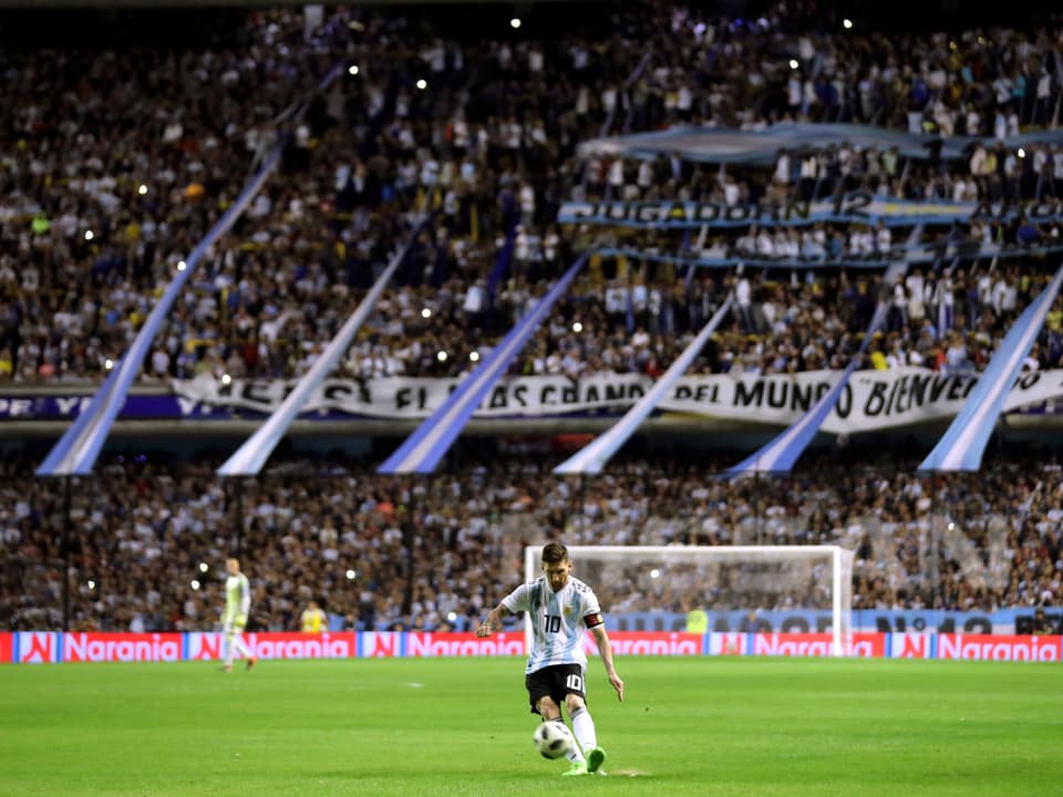 Das Bombonera-Stadion in Buenos Aires.