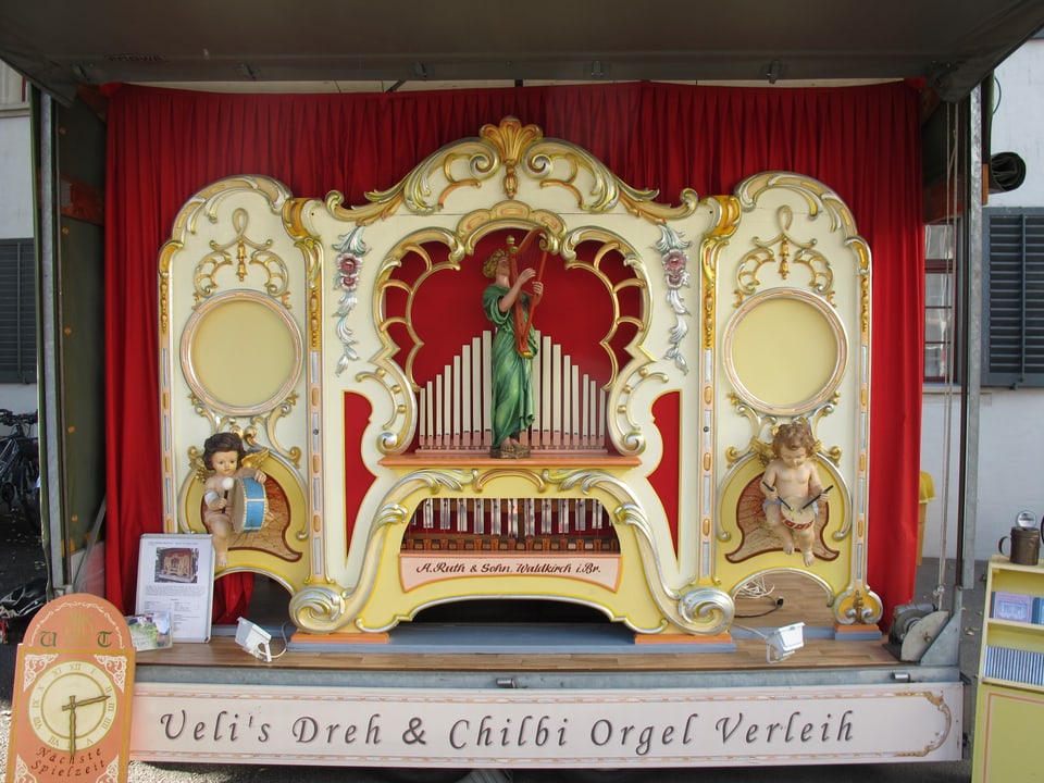 Die Karussell-Orgel von Ueli Temperli von 1924.