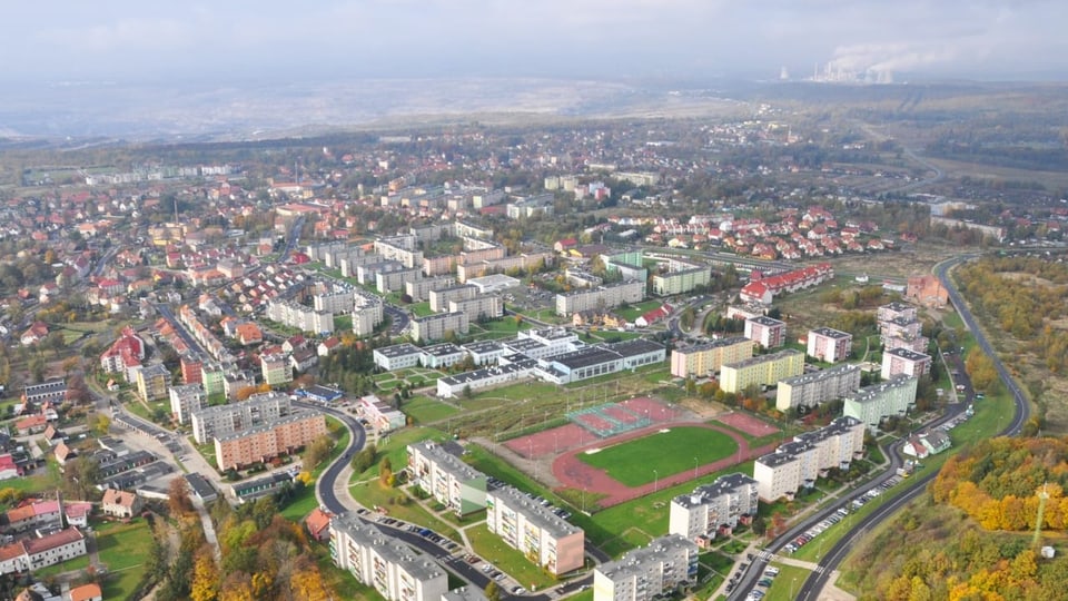 Vogelperspektive von Bogytnia