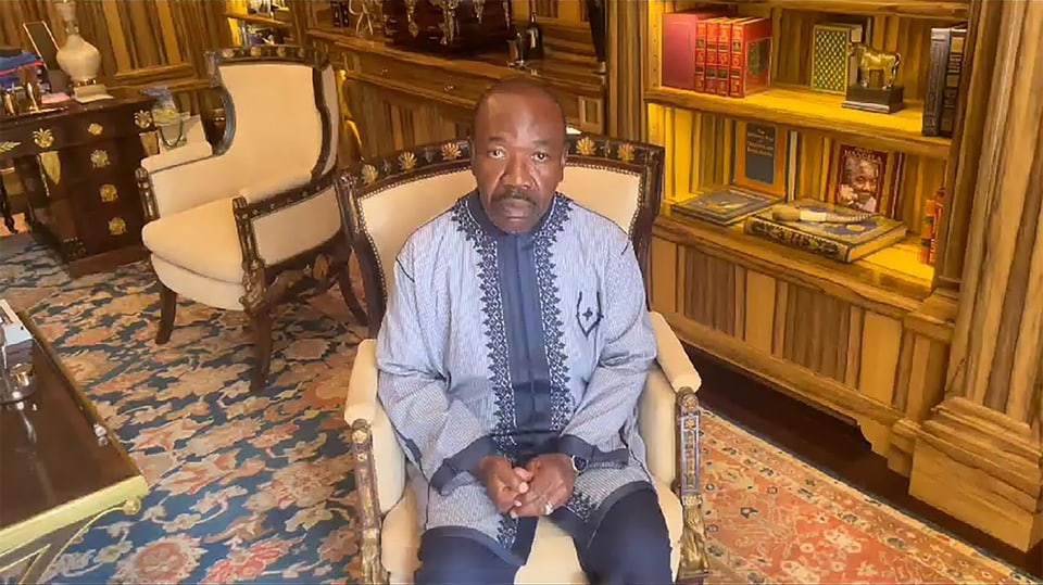 Der weggeputschte Langzeitpräsident Ali Bongo 