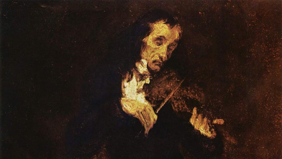 Niccolò Paganinis im Porträt