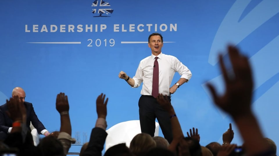 Jeremy Hunt beim Rennen um den Parteivorsitz.