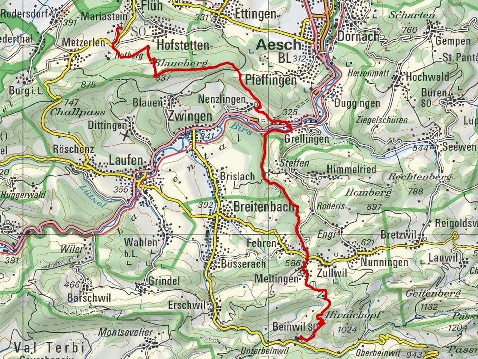 Etappe 2: Mariastein – Beinwil