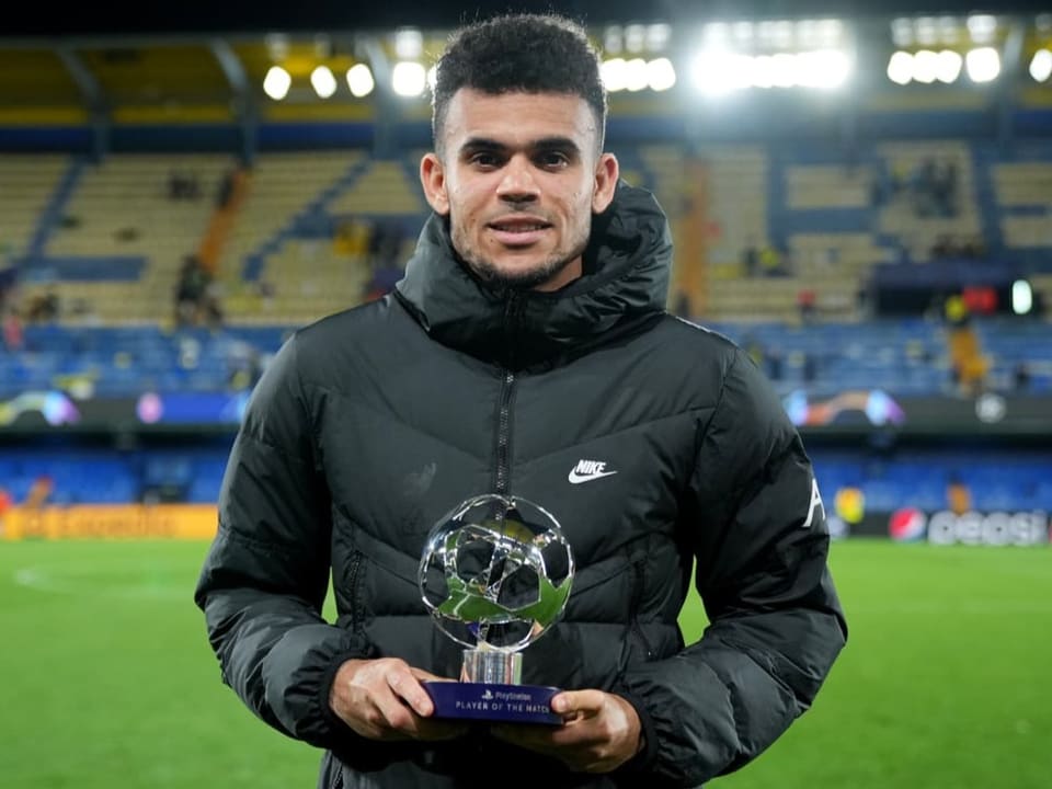 Im Rückspiel gegen Villarreal Spieler des Spiels Diaz