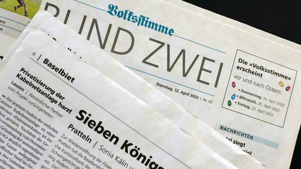 Die Zeitung Volksstimme