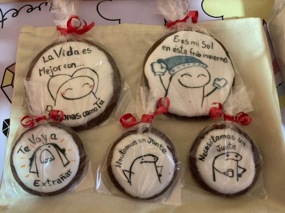 Verzierte Kekse