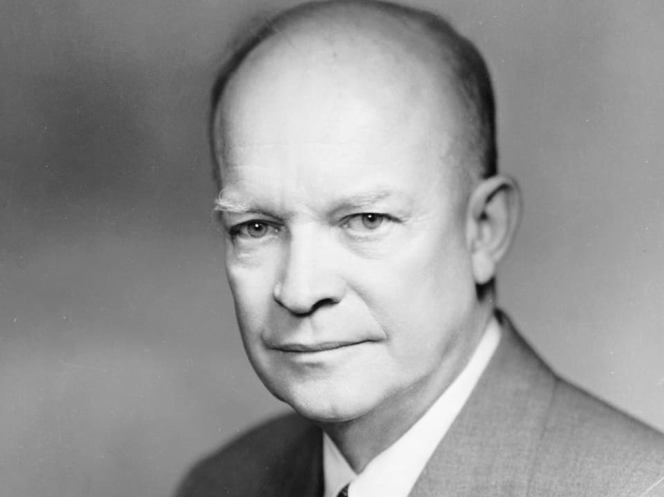 Portraitbild von Dwight D. Eisenhower