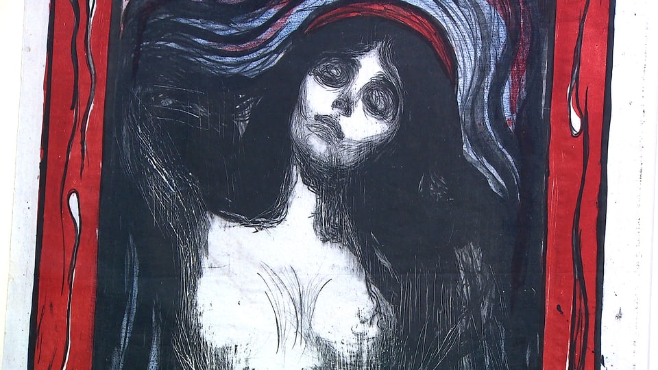 Bild des Bildes «Madonna» von Edvard Munch.