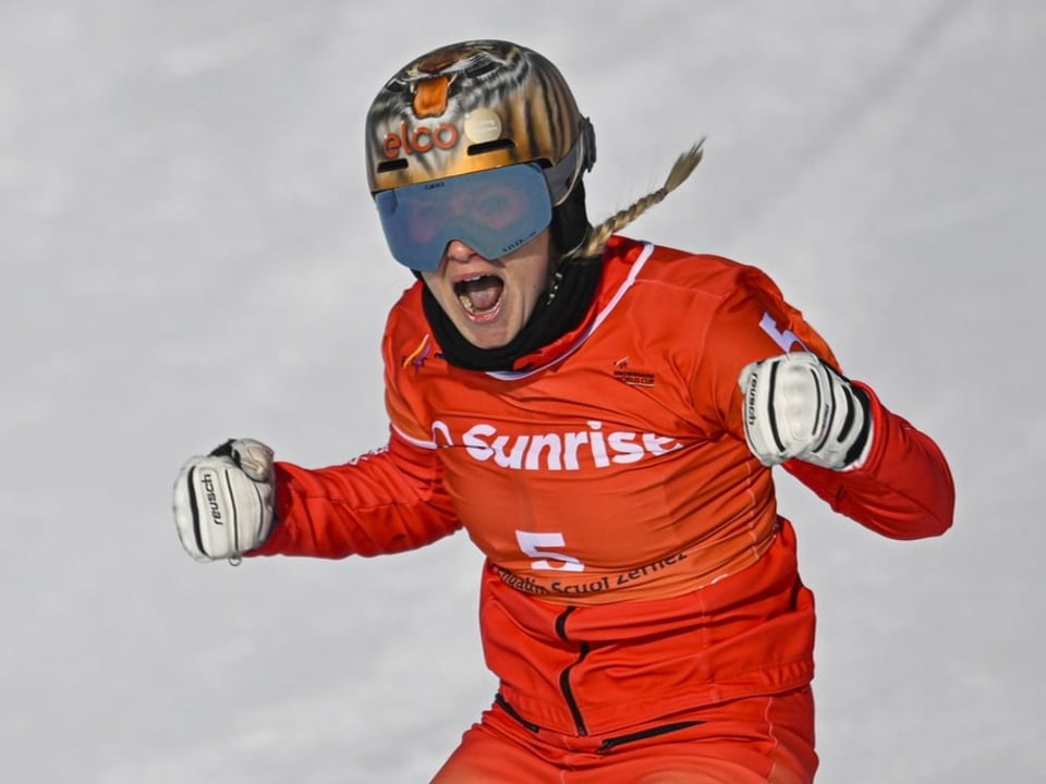 Steht erstmals in dieser Saison ganz zuoberst Julie Zogg.