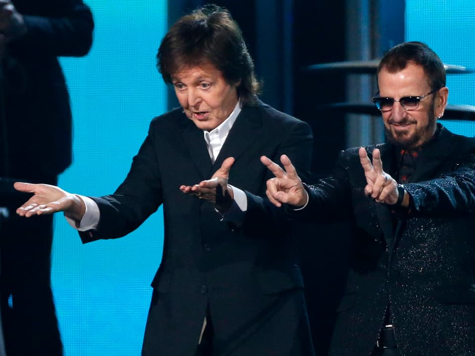 Paul McCartney und Ringo Starr