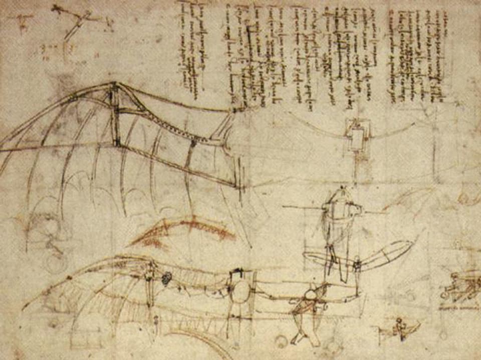 Zeichnung von Da Vinci