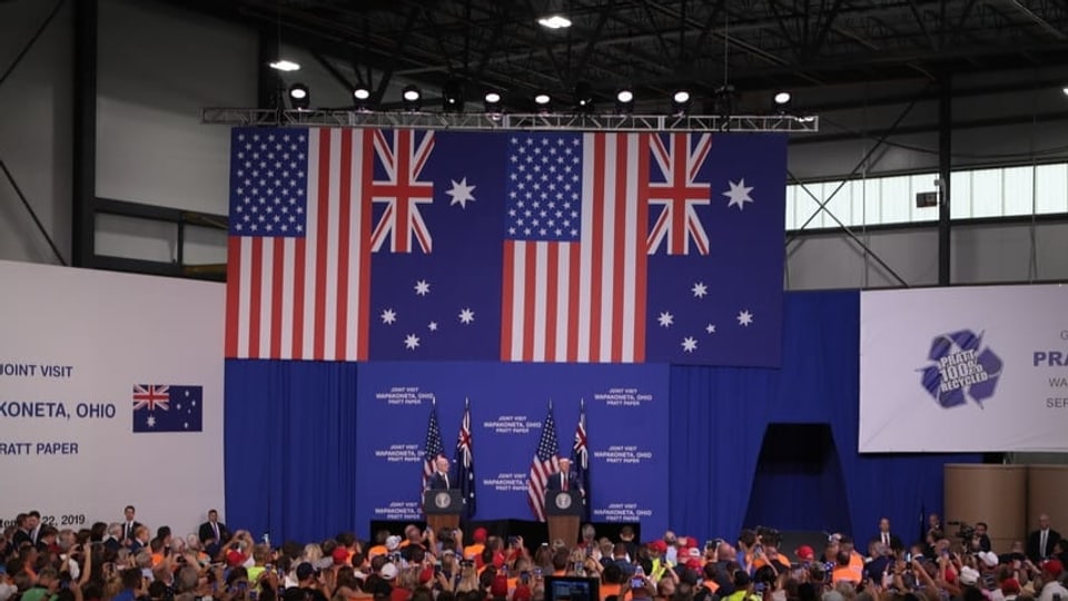 Die USA und Australien: Ende September traffen sich US-Präsident Donald Trump und der australische Premier Scott Morrison in Washington.