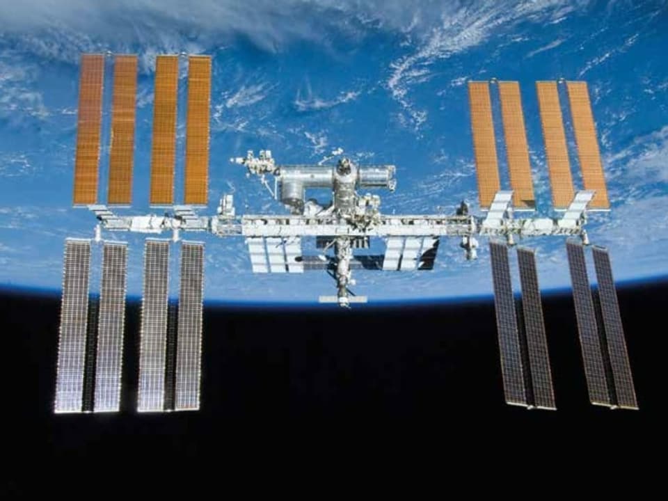 ISS-Raumstation.