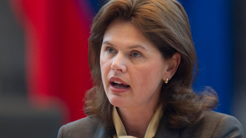 Die neue slowenische Regierungschefin Alenka Bratusek.