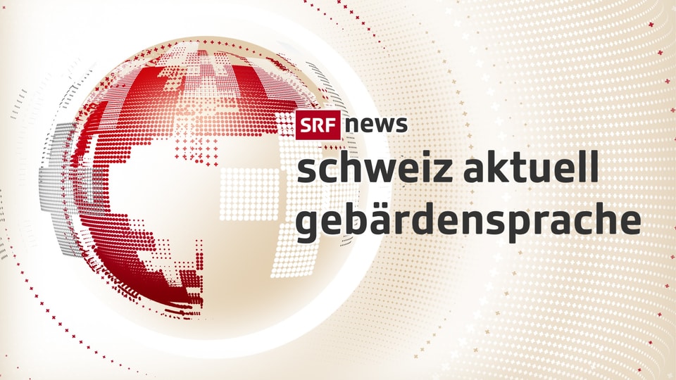 «Schweiz aktuell» wird ab Montag, 6. April, auch in Gebärdensprache auf SRF info gesendet.