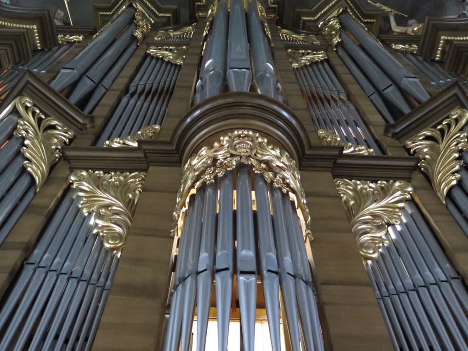 Orgel in der Kathedrale St. Gallen