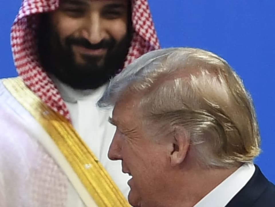 Trump und Mohammed bin Salman