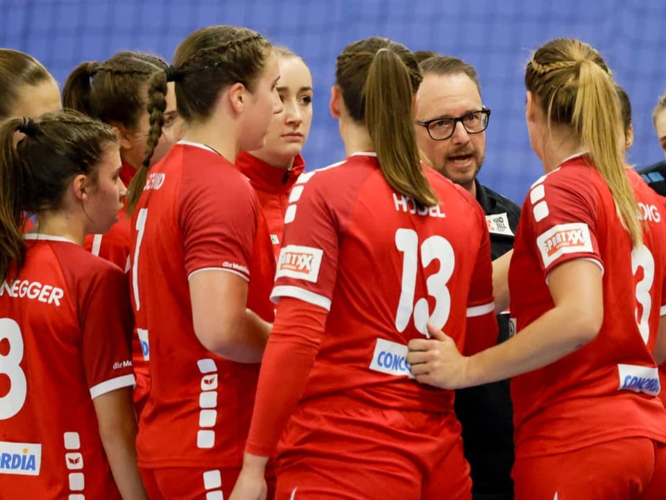 Die Schweizer Handball-Frauennati.