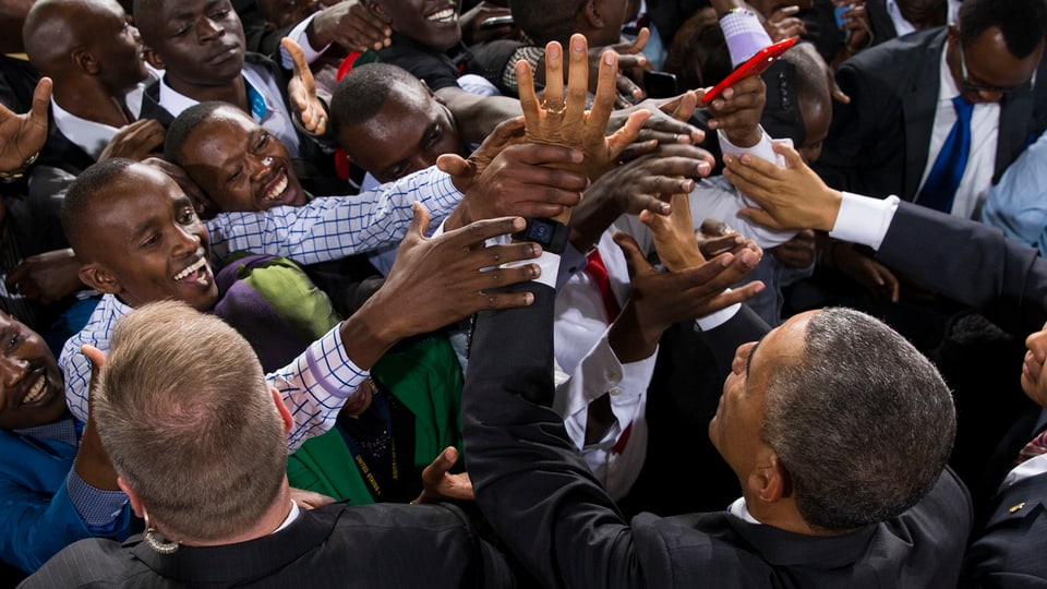 US-Präsident Barack Obama in Kenia.