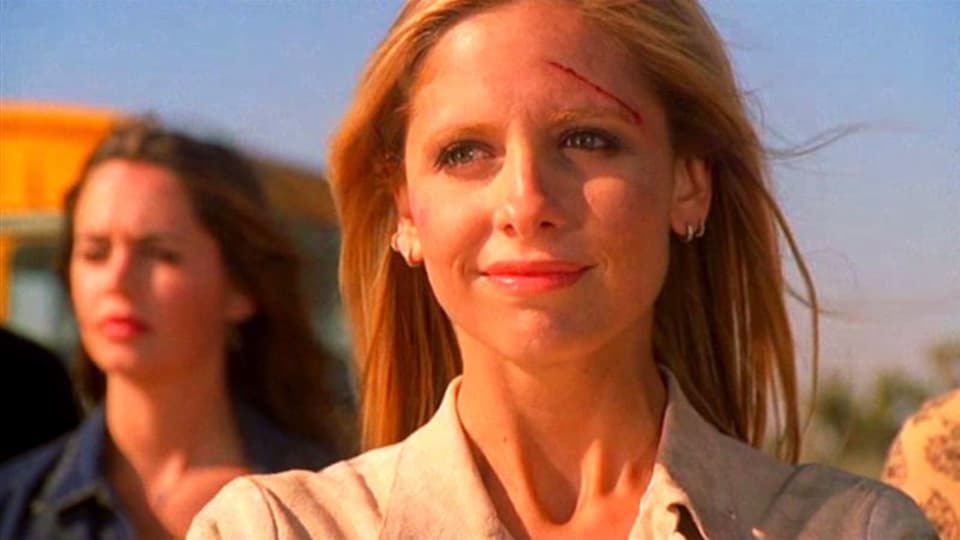 Buffy lächelt