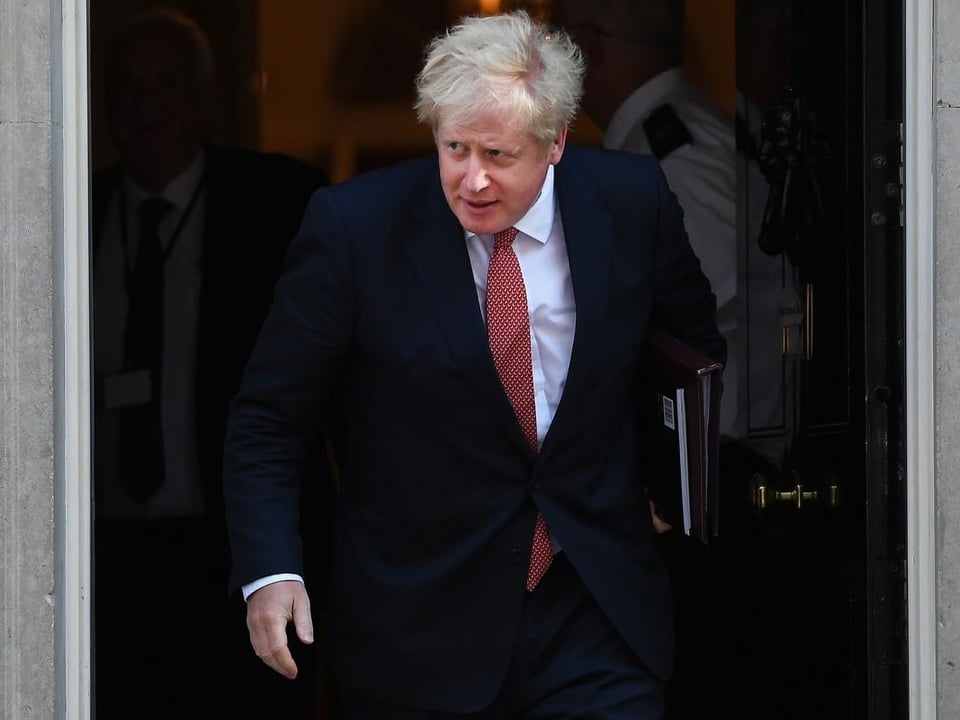 Der britische Premierminister Boris Johnson. 