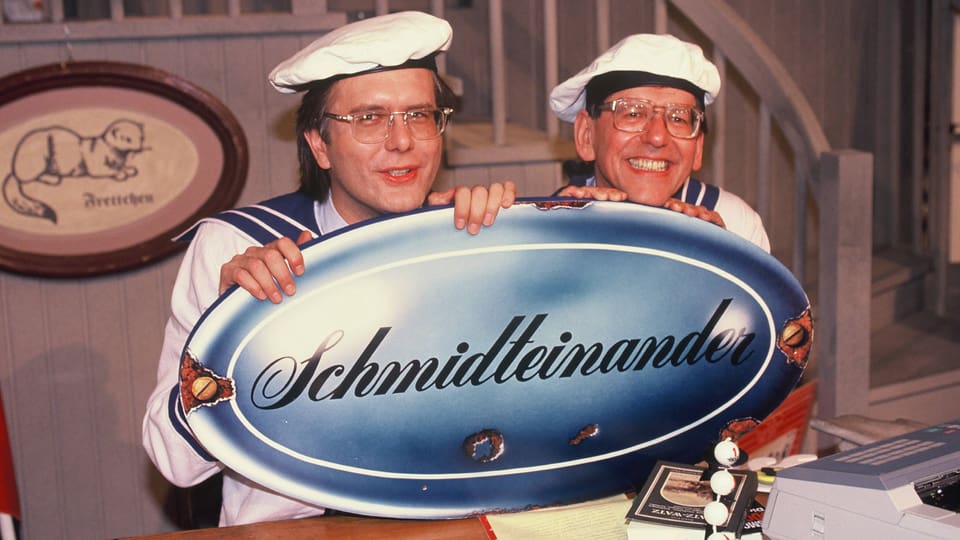 Harald Schmidt und Herbert Feuerstein. 