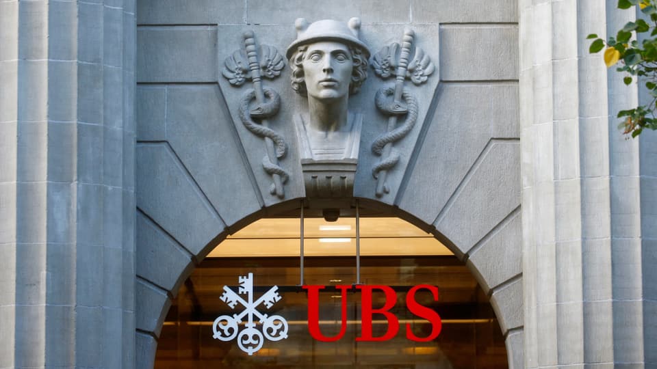Das Logo der UBS.