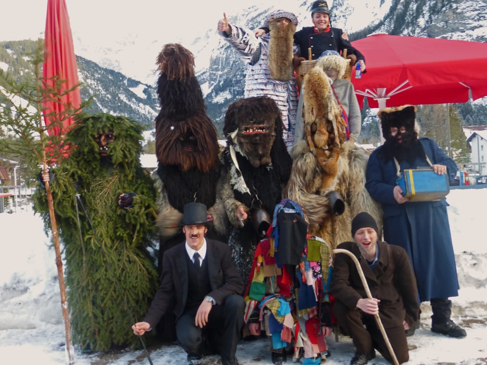 Die Pelzmartige-Truppe aus dem Jahr 2013