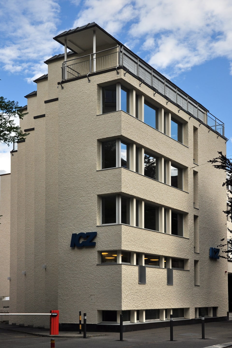 Fassade der ICZ 