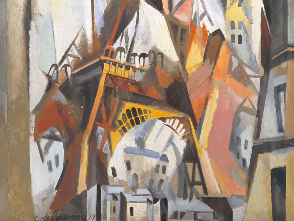 Robert Delaunay, La Tour Eiffel, Emanuel Hoffmann-Stiftung