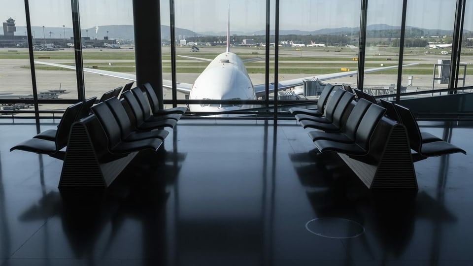 Vogelgezwitscher statt Flugzeugturbinen: Die Reportage vom Zürcher Flughafen im Stillstand