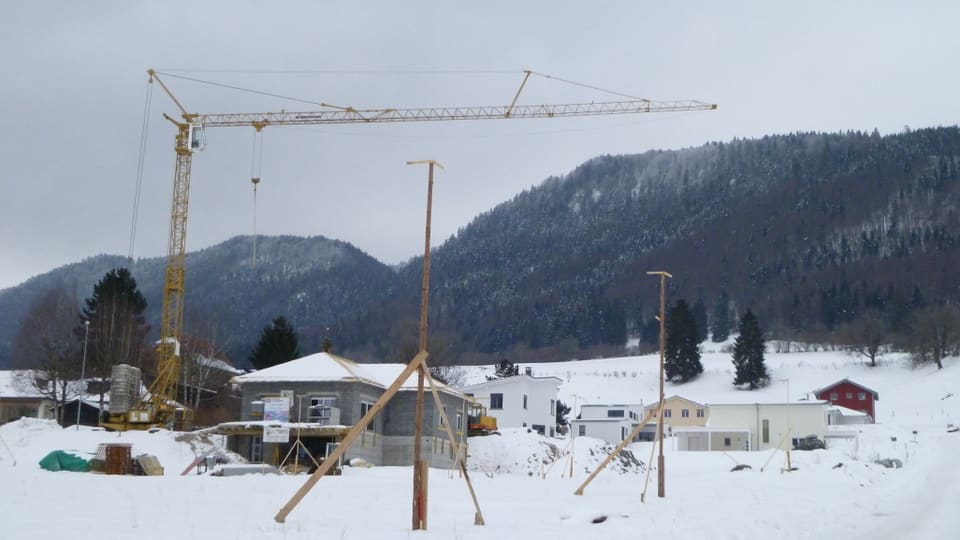 Begehrter Boden: Im Berner Jura ist eine rege Wohnbau-Tätigkeit feststellbar. 