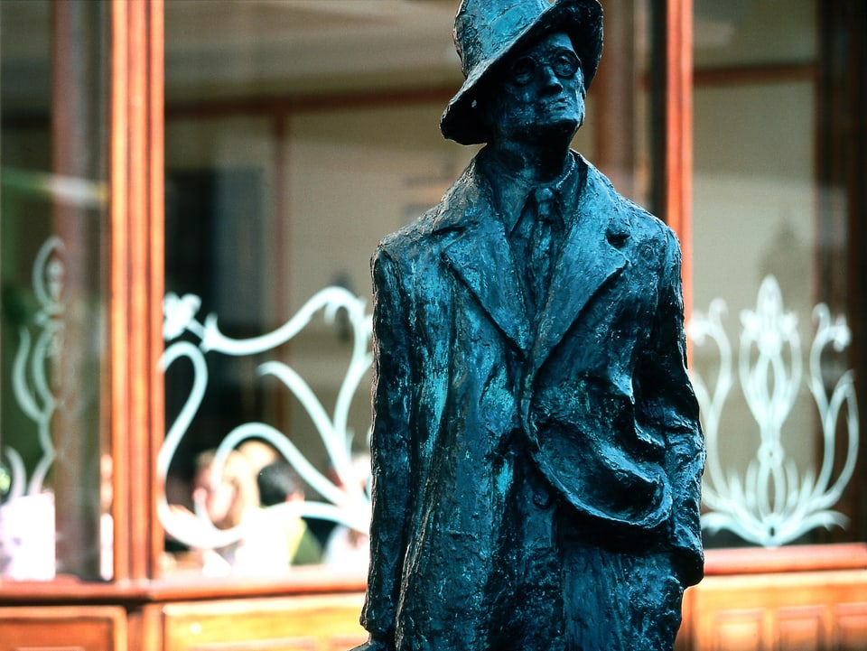 Statue von James Joyce