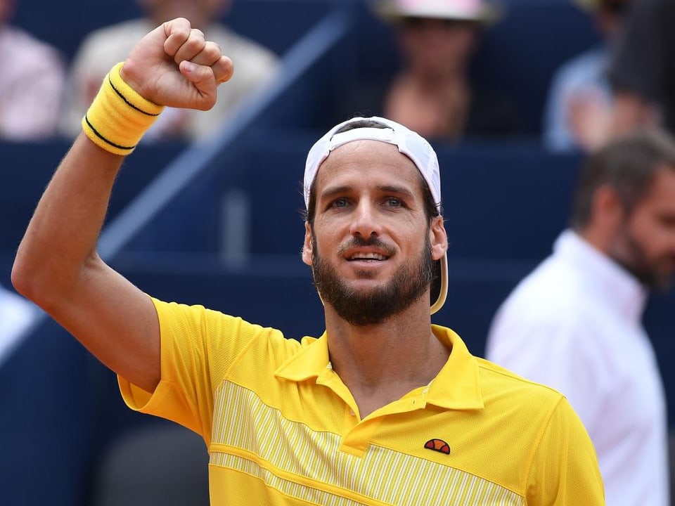 Feliciano Lopez 2016 in Gstaad. 