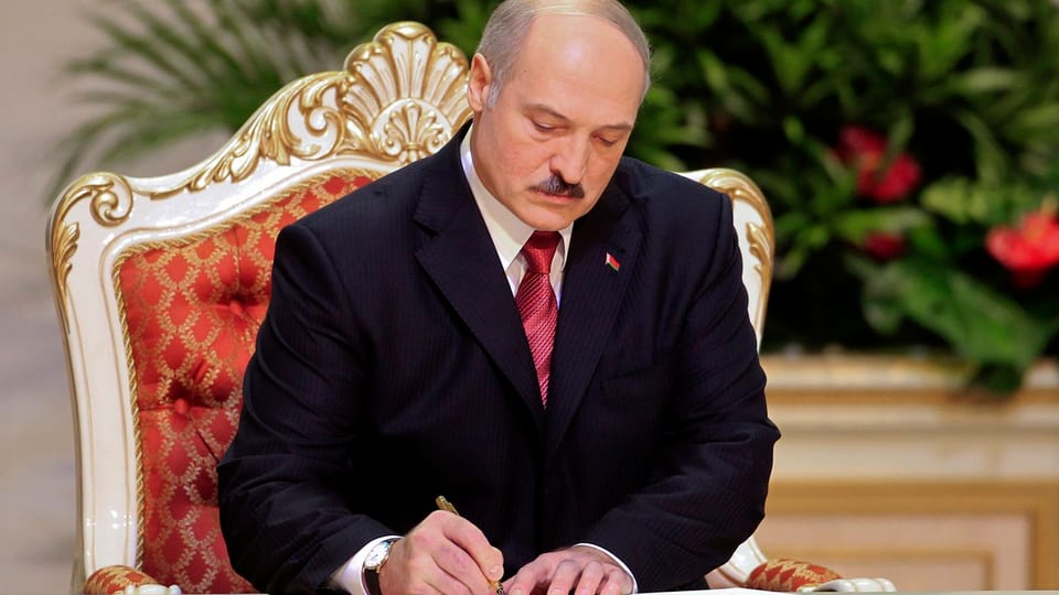 Der weissrussische Präsident Alexander Lukaschenko.